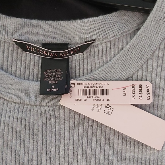 Grey Knit Tee - Picture 2 of 3